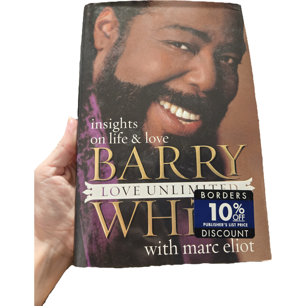 Love Unlimited by Barry White Hardcover First Edition First Printing 1999